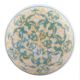 Turquoise Ceramic Flat Dresser Knob Online